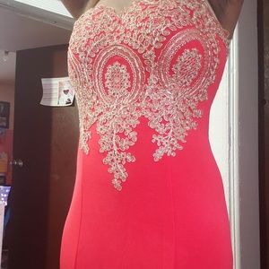 Beautiful formal/prom red dress